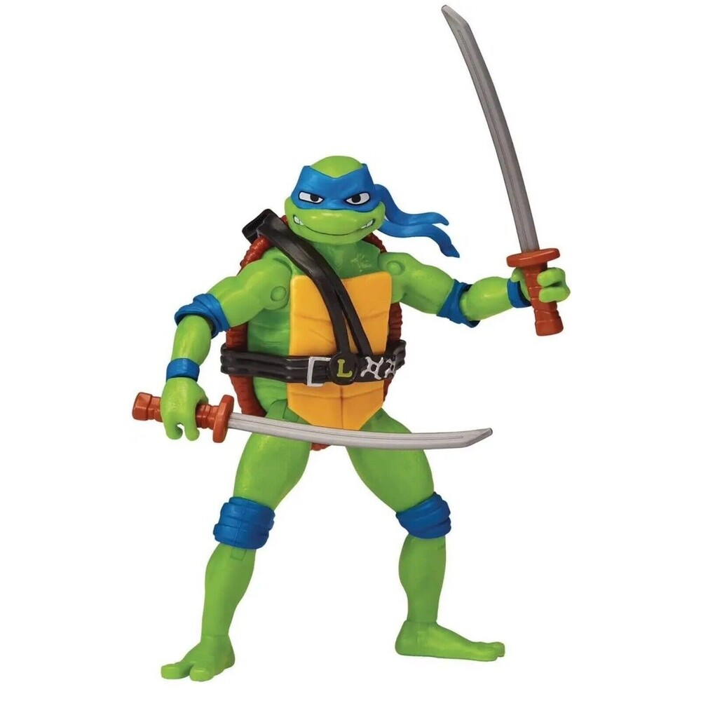 NEW Teenage Mutant Ninja Turtles Leonardo 4.5" Figure Mutant Mayhem 2023 TMNT